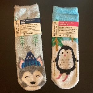 B&BW Cozies Socks - Shea Infused Lounge Socks